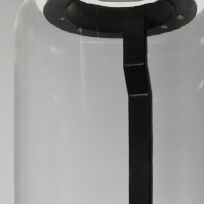 Colgante traslucido vidrio.